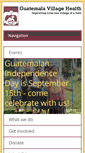 Mobile Screenshot of guatemalavillagehealth.org
